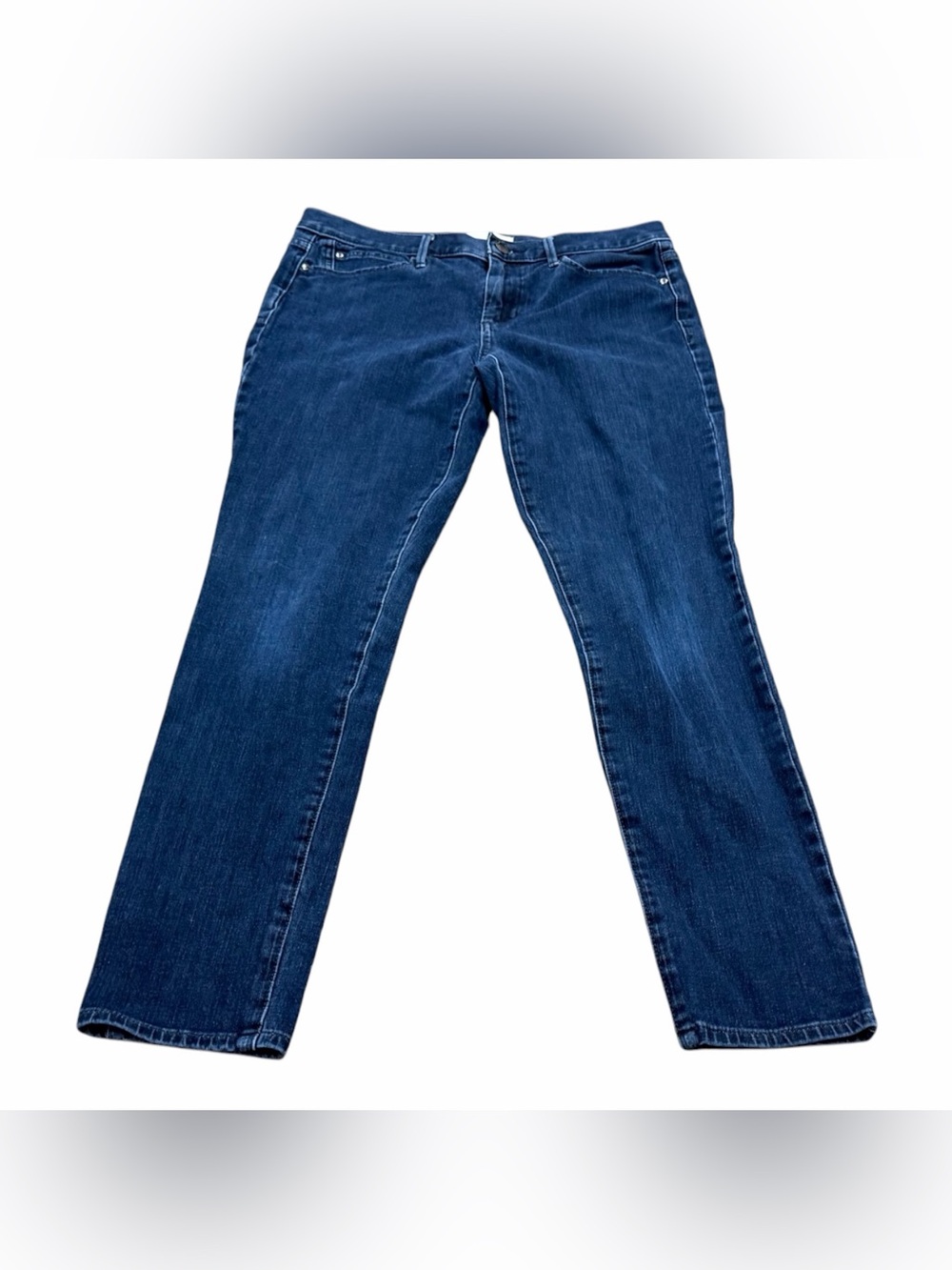 Gap Premium Jeans Size 8/29R True Skinny Dark Wash Denim, Stretch